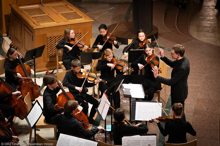 Musiker:innen in der Kirche