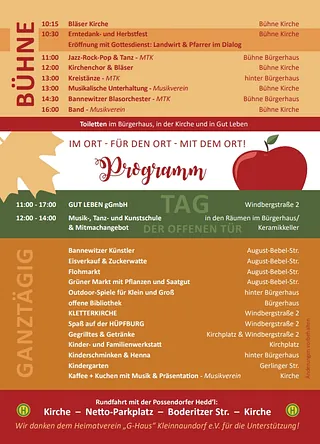 Flyer Erntedankfest