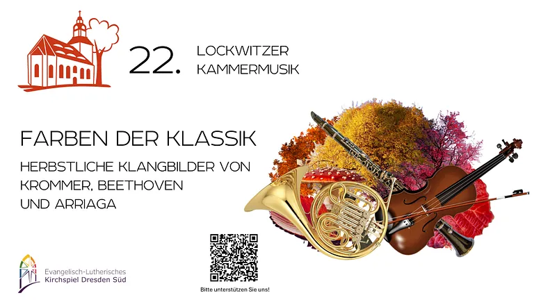 Plakat der 22.Lockwitzer Kammermusik